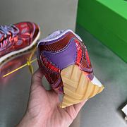 Okify Bottega Veneta Red And Purple Orbit Sneakers EU35-46 - 6