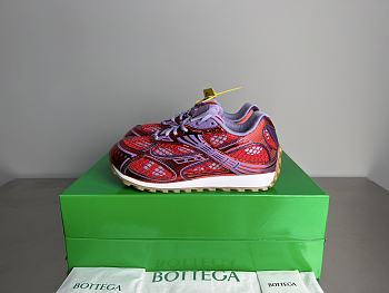 Okify Bottega Veneta Red And Purple Orbit Sneakers EU35-46