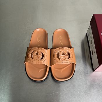 Okify Gucci Brown Slides EU35-40