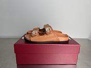 Okify Gucci Double G Brown Sandals EU35-40  - 3