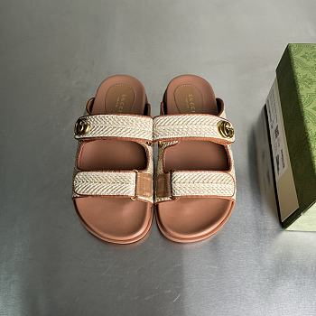 Okify Gucci Raffia Sandals EU35-40 