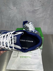 Okify Bottega Veneta Orbit Sneakers In Dark Blue And Silver EU35-45 - 6