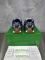 Okify Bottega Veneta Orbit Sneakers In Dark Blue And Silver EU35-45 - 3