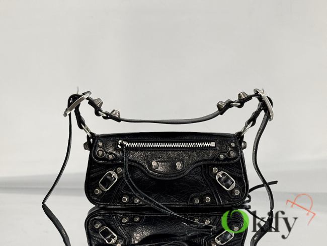 Okify Balenciaga Small Le Cagole Sling Bag In Black 22.8x12.9x4cm - 1
