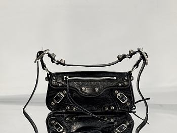 Okify Balenciaga Small Le Cagole Sling Bag In Black 22.8x12.9x4cm