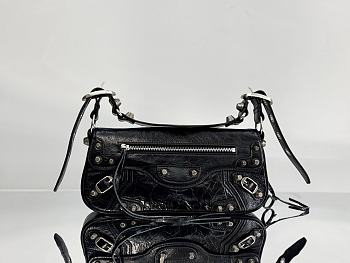 Okify Balenciaga Large Le Cagole Sling Bag In Black 29x4.5x14cm