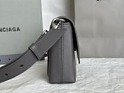 Okify Balenciaga Hourglass Bag In Gray 20x5x13cm - 3