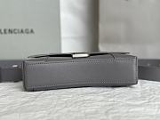 Okify Balenciaga Hourglass Bag In Gray 20x5x13cm - 5