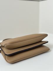 Okify Fendi Peekaboo Soft Medium Bag In Beige 29x12x19cm  - 5