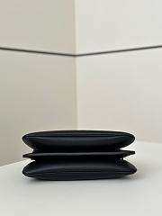 Okify Fendi Peekaboo Soft Medium Bag In Black 29x12x19cm  - 4