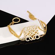 Okify Loewe Gold Bracelet 23159 - 5