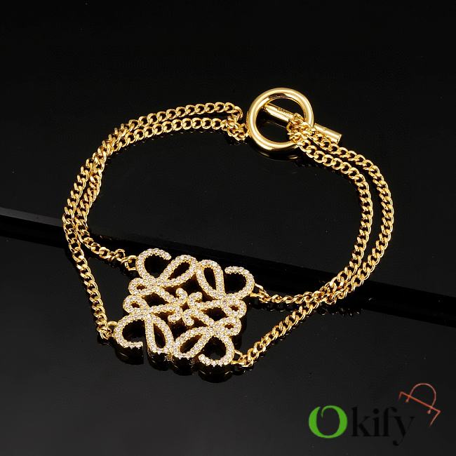 Okify Loewe Gold Bracelet 23159 - 1
