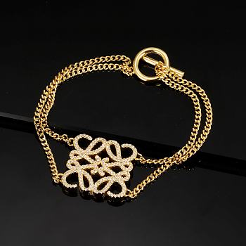 Okify Loewe Gold Bracelet 23159