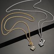 Okify Loewe Gold/Silver Necklace 23160 - 1