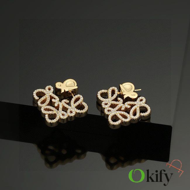 Okify Loewe Gold Earrings 23161 - 1