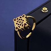 Okify Loewe Gold/Silver Ring 23162 - 3