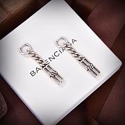 Okify Balenciaga Gold/Silver Earrings 23164 - 4