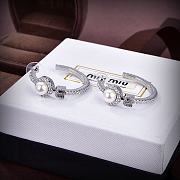 Okify MiuMiu Gold/Silver Earrings 23174 - 3