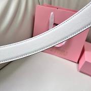Okify MiuMiu White Belt 30mm - 4