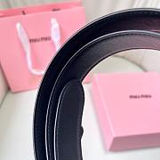 Okify MiuMiu Black Belt 30mm - 5