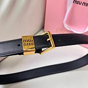 Okify MiuMiu Black Belt 30mm - 4