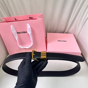 Okify MiuMiu Black Belt 30mm