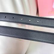 Okify MiuMiu Black Belt 30mm - 2