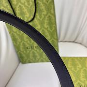 Okify Gucci Gold Crystal Buckle Black Belt 30mm - 5