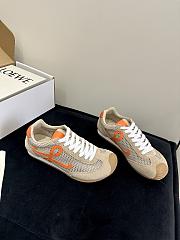 Okify Loewe Mesh Orange Sneakers EU35-40  - 6