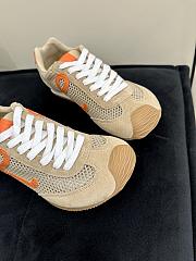 Okify Loewe Mesh Orange Sneakers EU35-40  - 3