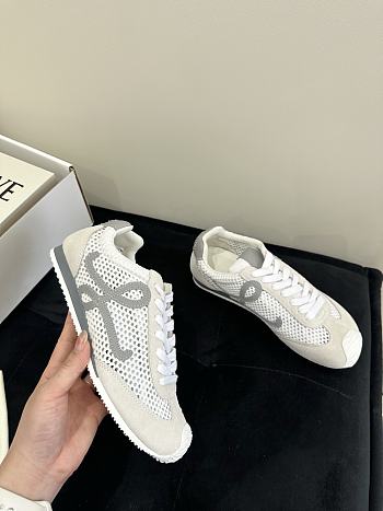 Okify Loewe Mesh Gray Sneakers EU35-40 