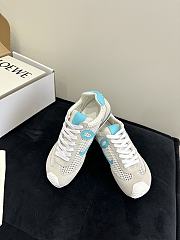 Okify Loewe Mesh Blue Sneakers EU35-40  - 4