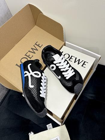 Okify Loewe Mesh Black Sneakers EU35-40 