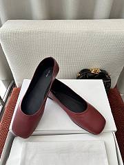 Okify The Row Red Flat Shoes EU35-40 - 5