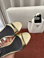 Okify The Row Gold Heeled Sandals EU35-40 - 6