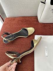 Okify The Row Gold Heeled Sandals EU35-40 - 5