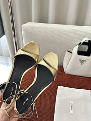 Okify The Row Gold Heeled Sandals EU35-40 - 3
