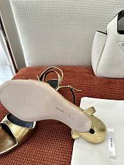 Okify The Row Gold Heeled Sandals EU35-40 - 2