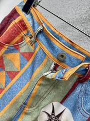 Okify Loewe Multicolor Denim Pants SML - 5