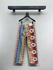 Okify Loewe Multicolor Denim Pants SML - 4