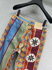 Okify Loewe Multicolor Denim Pants SML - 3