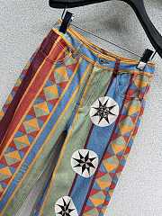 Okify Loewe Multicolor Denim Pants SML - 2