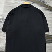Okify MiuMiu Black Polo Shirt S-XL  - 5