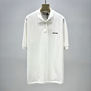 Okify MiuMiu White Polo Shirt S-XL  - 1