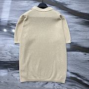 Okify Fendi Beige Polo Shirt S-XL  - 5