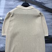 Okify Fendi Beige Polo Shirt S-XL  - 4