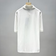 Okify YSL White Polo Shirt S-XL  - 5