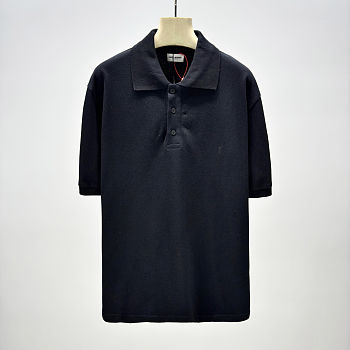 Okify YSL Black Polo Shirt S-XL 