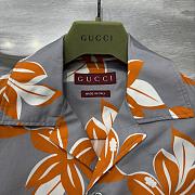 Okify Gucci Orange Flower Shirt S-XL - 5