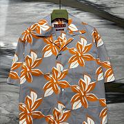 Okify Gucci Orange Flower Shirt S-XL - 4
